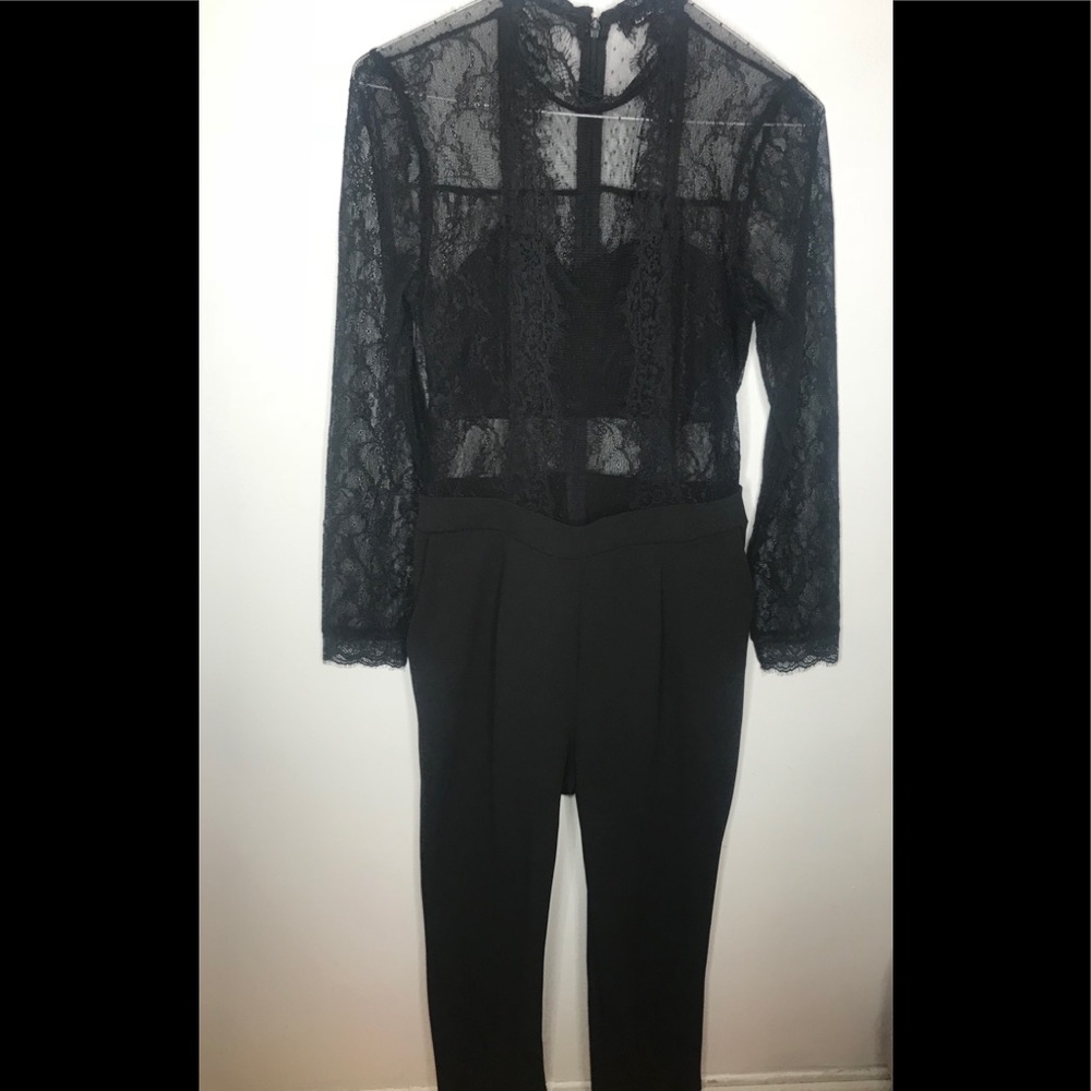 Express Lace Jumpsuit